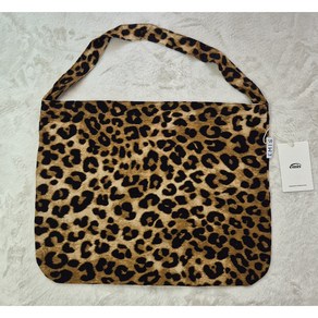 [국내매장판] EMIS NEW LEOPARD CORDUROY ECO BAG-BEIGE