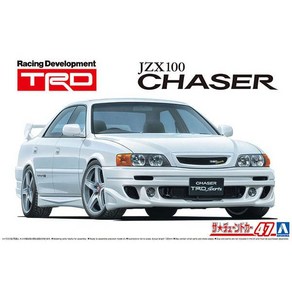 AOSHIMA 아오시마 더 튠드카 No.47 TRD JZX100 체이서 1998 토요타, 단일, 1개