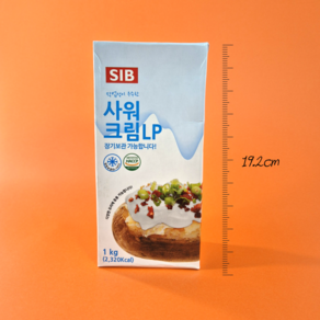 선인 사워크림 LP 1kg 발효생크림 대용량 아이스박스무료포장, 12개