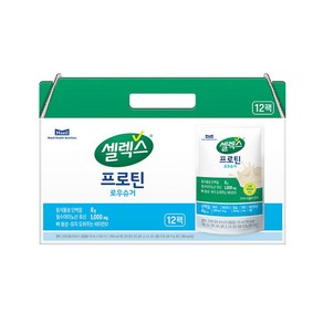 셀렉스 파우치 프로틴 음료 로우슈거 12p, 1.5L, 2박스