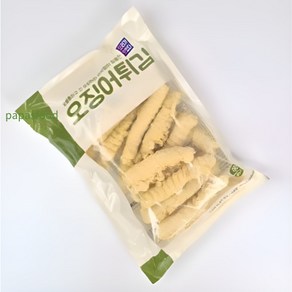 파파스푸드 롱 오징어튀김, 1kg, 1개