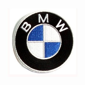 와펜 D702 - BMW 비엠더블유 원형 마크 패치 와펜