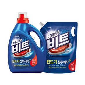 비트 액체세제 일반용 용기3L+리필2L