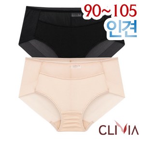 크리비아 인견 시스루 헴누디삼각팬티1종(CPT3787)90-105