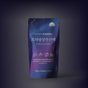 잠엔솔루션 상추진액 숙면 불면증에 좋은 흑하랑 치료제, 1박스, 100ml