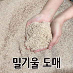 밀기울 소맥피 5Kg 10Kg 20kg 도매 판매 밀웜 파충류 곤충 바닥재 사료