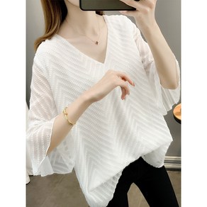 여자 여름 루즈핏 편안한 블라우스 Women's Blouse