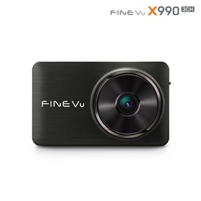 [본사정품]파인뷰 X990 급발진 페달블랙박스 F/F/F 블랙박스 3채널 적외선 IR 페달 카메라 초저전력 3배저장 ADAS PLUS 차량용블랙박스, 자가설치, 64GB
