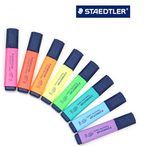 STAEDTLER 스테들러 텍스트서퍼 클래식 형광펜 364, 1-옐로우, 1개, 총 수량