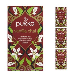 푸카 바닐라 차이 20티백 (4팩) Pukka Vanilla Cha