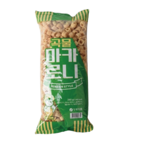 곡물로 만든 마카로니 뻥튀기 260g, 1개