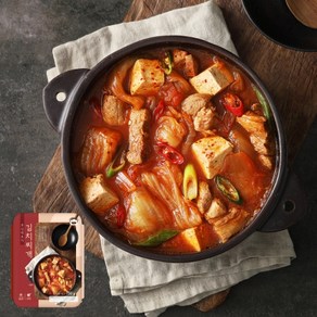 푸딩팩토리 얼큰 김치찌개 2인분 가정식 간편조리 혼밥 캠핑 짜글이, 750g, 1개