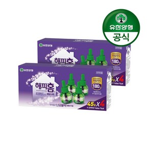 해피홈리퀴드 살충액 리필 45일, 45ml, 8개