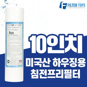 10인치 미국산 에버퓨어 A-10 전처리 침전프리필터, 1개