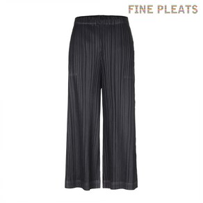 [FINE PLEATS] 피네 플리츠 베이직 팬츠 블랙