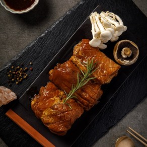 [주왕산가든] 명품 한돈 수제 돼지갈비 800g X2 8인분 양념돼지갈비 밀키트, 2개