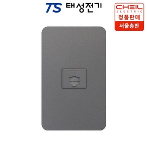 태성전기 제일전기 디아트 다크그레이 스위치 콘센트 통신, 1개