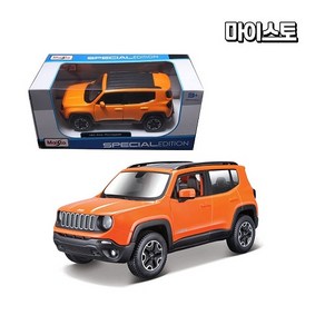 마이스토 1:24 지프 레니게이드 모형 오렌지 Jeep Renegade 자동차 다이캐스트