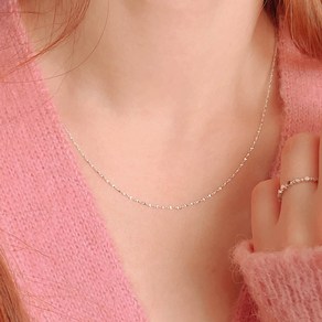 [당일배송/실버925] 이태리 수입체인 은목걸이 mod necklace