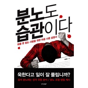 분노도 습관이다:화를 못 참는 사람을 위한 마음 사용 설명서, 경향BP, 이충헌 저