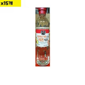 백설 레몬식초, 900ml, 15개