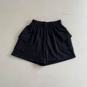 슈가언니 [핏감좋은] 와이드 밴딩 카고 트레이닝 반바지 20445