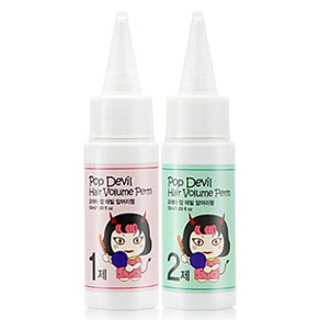 모에타 팝데빌 앞머리펌제 1제 50ml + 2제 50ml, 1개