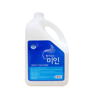 향기나는미인 대용량 바디워시 화이트 4000ml, 1개, 4L