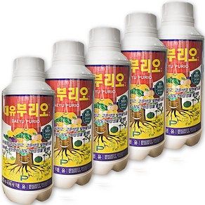 [비료컴퍼니] 대유 부리오(액제500ml) - 웃자람경감 인산가리 비료 식물영양제 복합비료 모두싹 캡마그 모두싹칼마, 10개