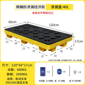 도다도다 드럽통 파렛트 폐유 오일 1 120x120x17cm 기름 유출 바퀴 오일통 빠레트