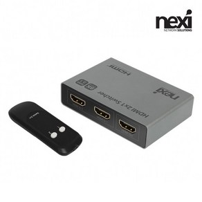 넥시 8K 2 : 1 HDMI 스위치 NX1339, 블랙, 1개