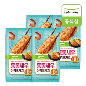 풀무원 [풀무원] 통통새우 쉬림프카츠 330g(3개입) x 4봉, 330g, 4개