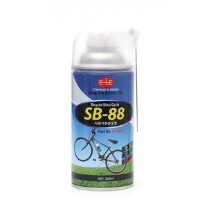 자전거 윤활유 체인 기름 바이크 오토바이 윤활제 SB-88 이레 360ml, 1개