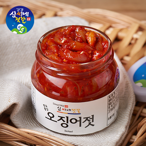 심씨네몰 강경심씨네젓갈 믿음직한 밥도둑 오징어젓, 오징어젓500g, 500g, 1개