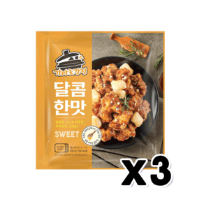 가마로강정 달콤한맛 즉석치킨 500g x 3개, 상세페이지 참조