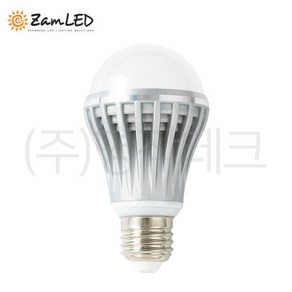 ZAM LED 잼 젬 전구 벌브 8W 10W 12W KS인증 고효율, 주광색, 1개