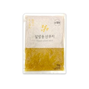 비빔밥 볶음밥 업소용 모노마트 LF 알밥단무지 1kg, 단무지, 1개