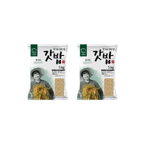 그린올린 갓밥 갓쌀 5분도미 10kg 오분도미 5kg x 2 봉 2024년산, 2개