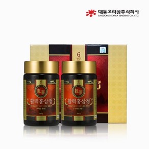 대동고려삼 활력홍삼정 250g x 2병, 1박스, 500g