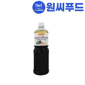 원씨푸드 쇼켄 와사비 유자맛 니혼드레싱 1L, 1개