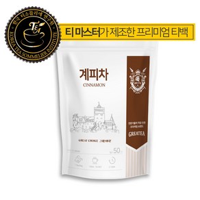 Geatea 그래이티 계피차, 1개, 50개입, 1g