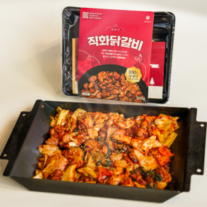 류몽민 직화 닭다리살 닭갈비 밀키트 2인 기본 세트