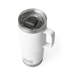 YETI 예티 램블러 20oz 591ml 트래블머그 텀블러, 887ml, 화이트, 1개