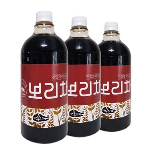 홍치마 대용량 국산 보리차 원액 액상 100%볶은보리 농축액 건강차 1000ml 다홍치마, 1L, 1개입, 3개