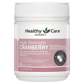 Healthy Cae High Stength Canbey 헬씨 케어 하이 스트랭스 크랜베리 30000mg 90캡슐, 1개, 90정