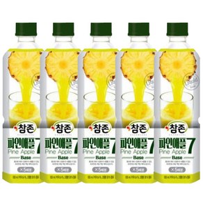 참존식품 파인애플7베이스 835ml, 5개