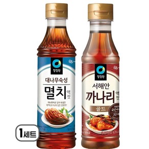 청정원 멸치액젓 1kg + 까나리액젓 1kg [1+1], 1세트, 2kg