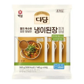 CJ 다담 냉이된장찌개양념 140g 4개