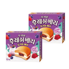 3가지 베리와 요거트로 상큼하게 오리온 후레쉬베리 요거트베리 (사탕증정), 2개, 336g