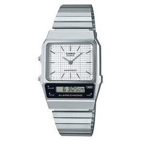 CASIO 카시오 AQ-800E-7A 공용 아날로그 전자시계 화이트